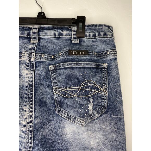 Cowgirl Tuff Co. Avalanche II Jeans Western Size 34 x 37 Long Blingy Bootcut - Picture 5 of 9